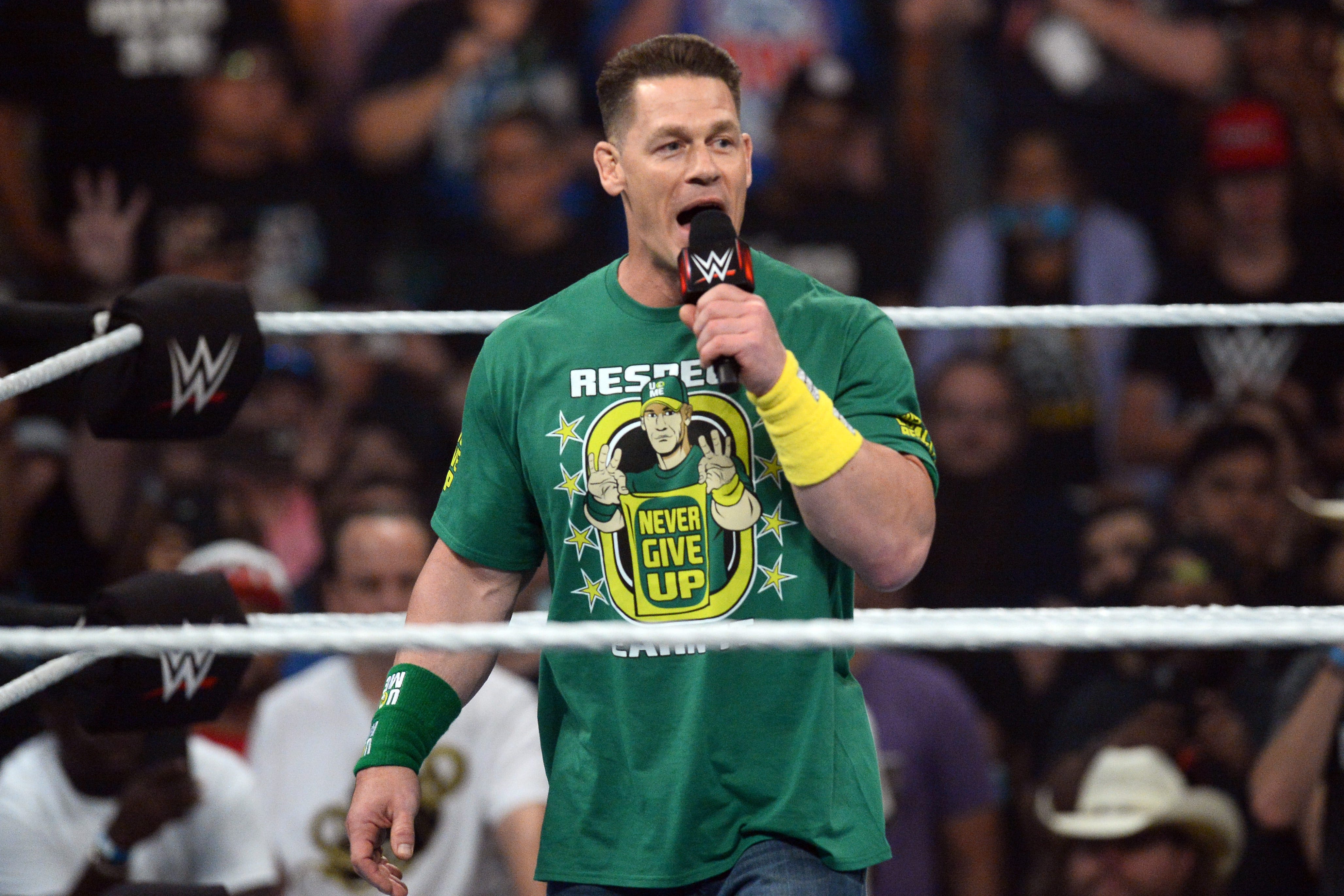 John Cena returns to WWE during Money in the Bank at Dickies Arena.